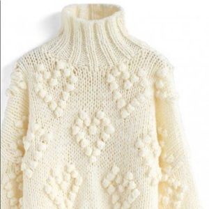 Chicwish Knit Your Love Sweater in Ivory